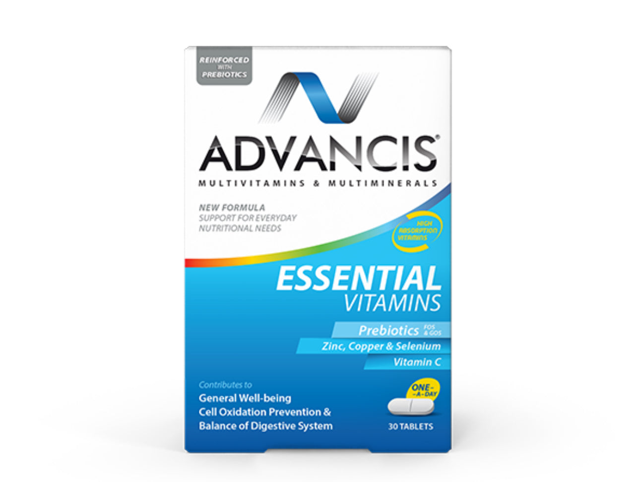 Advancis® Essential Vitamins, 30 Tabs